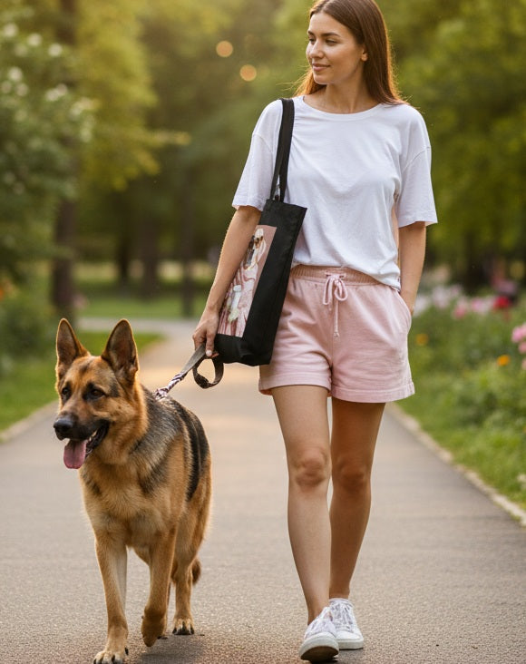 Cotton / Canvas Tote with Pet Theme