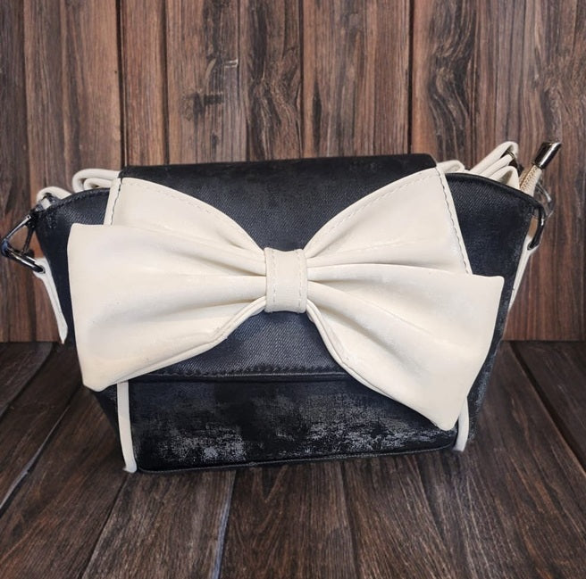 Dual Tone Bow Style Sling bags