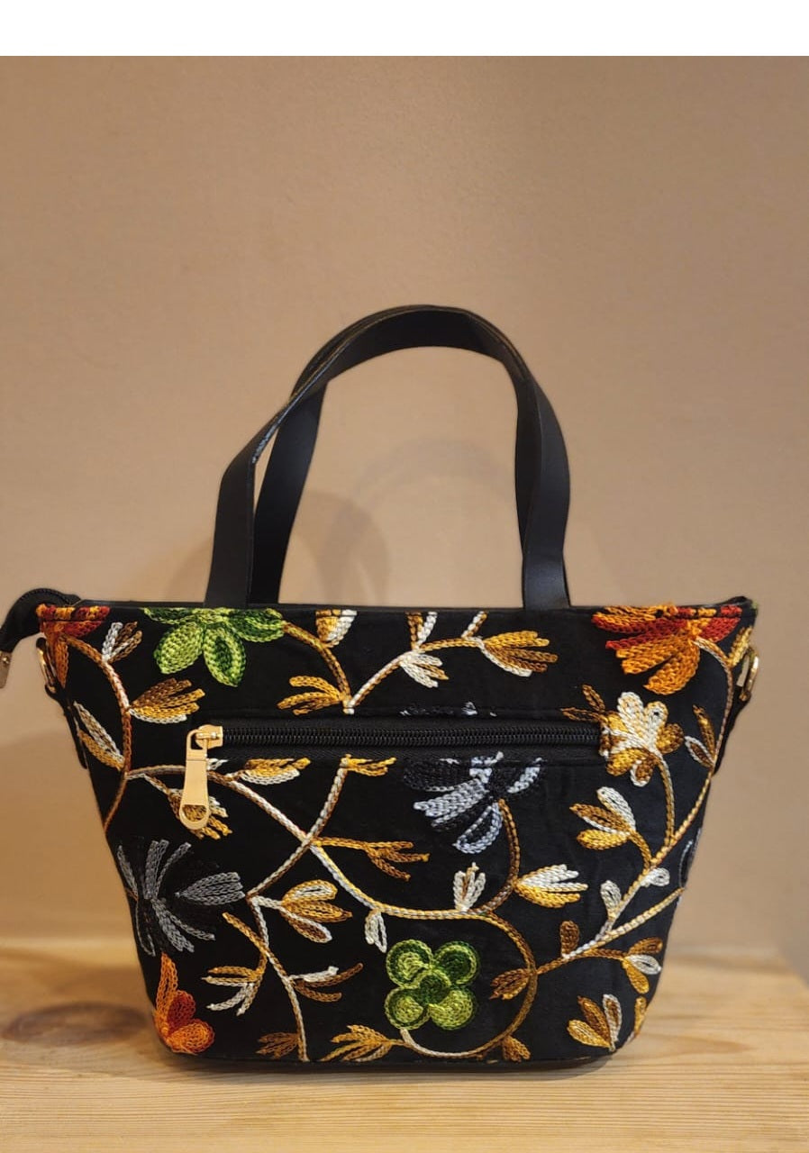 Pashmina style embroidery Bucket