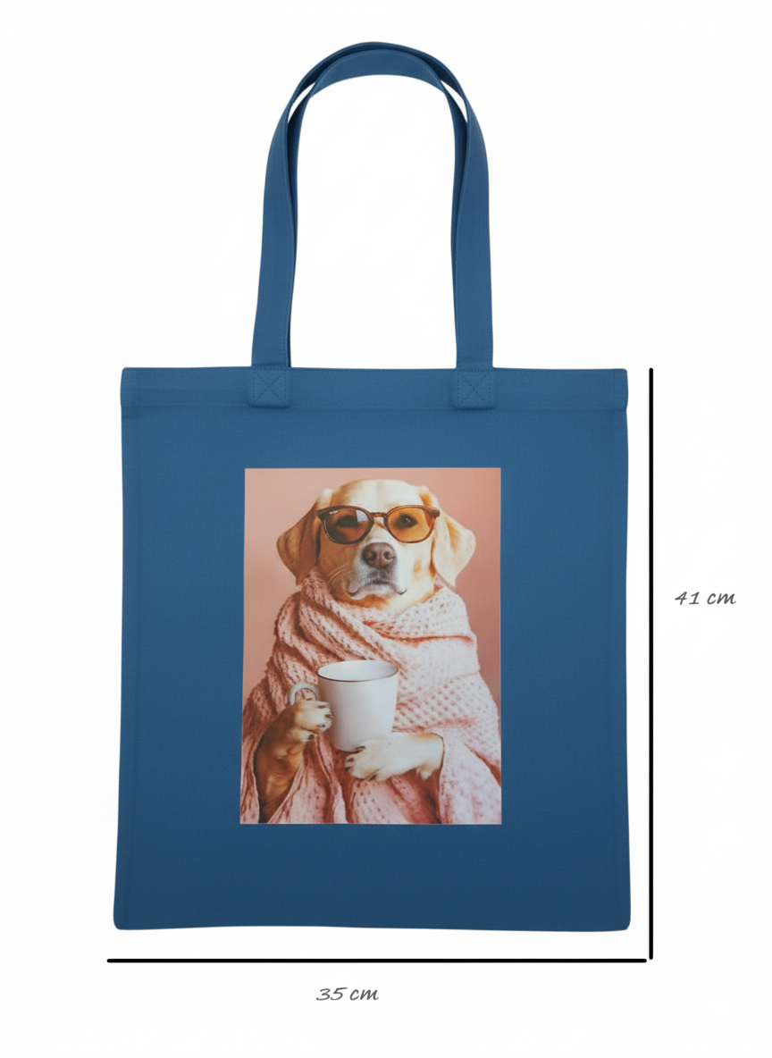 Cotton / Canvas Tote with Pet Theme