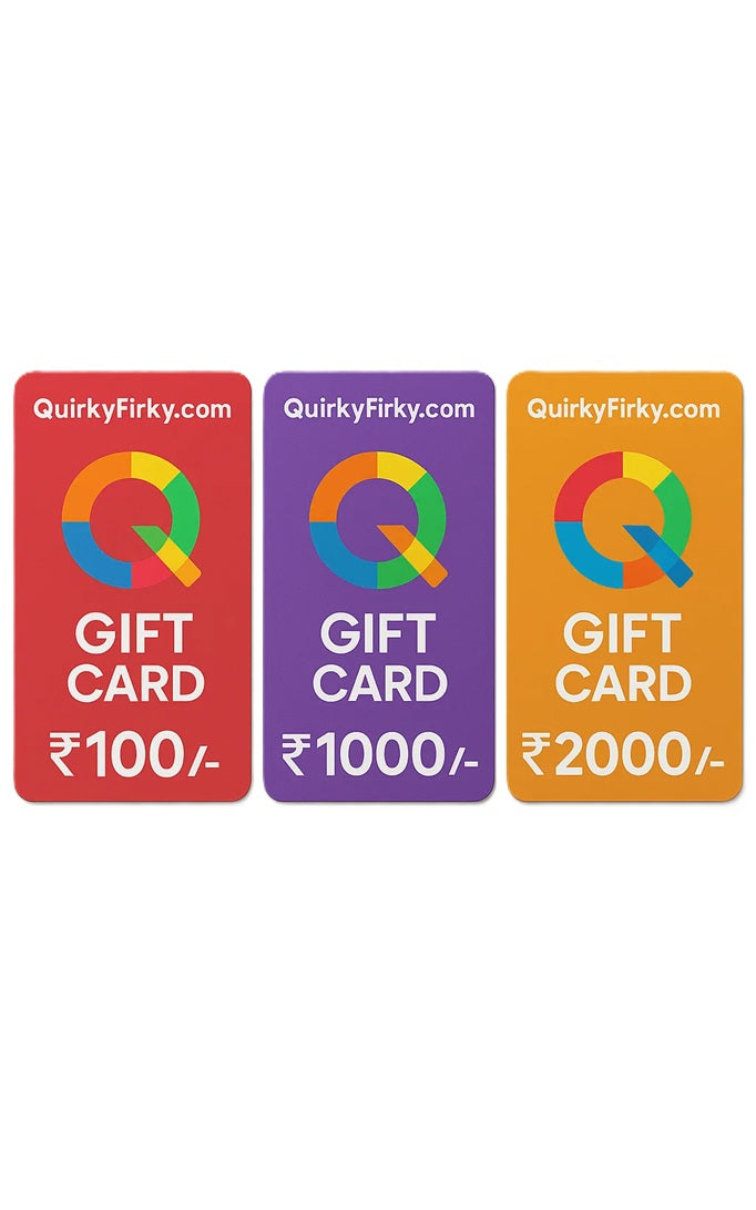 QuirkyFirky Gift card