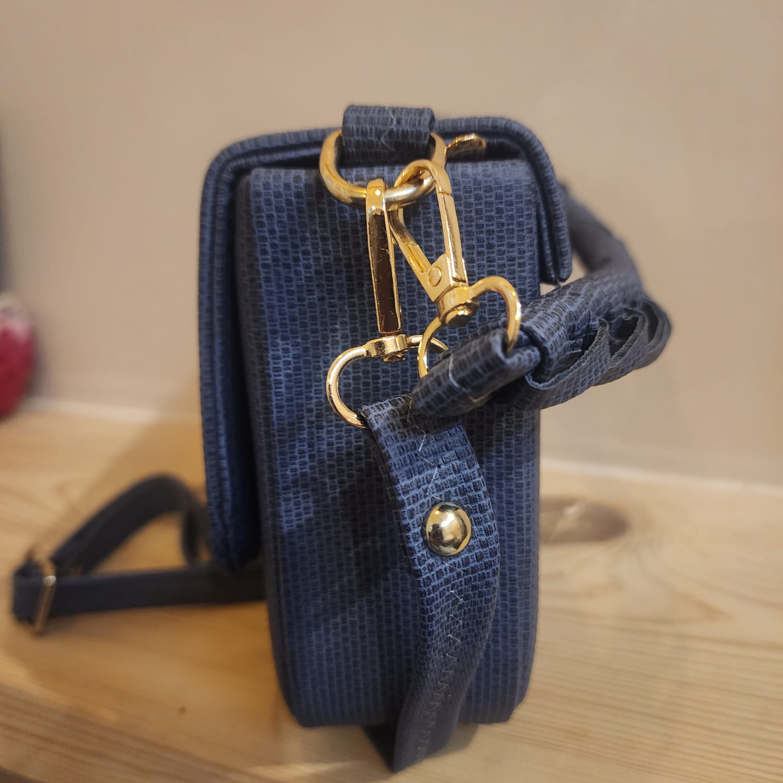 Jute Texture Handbag with rope design handle