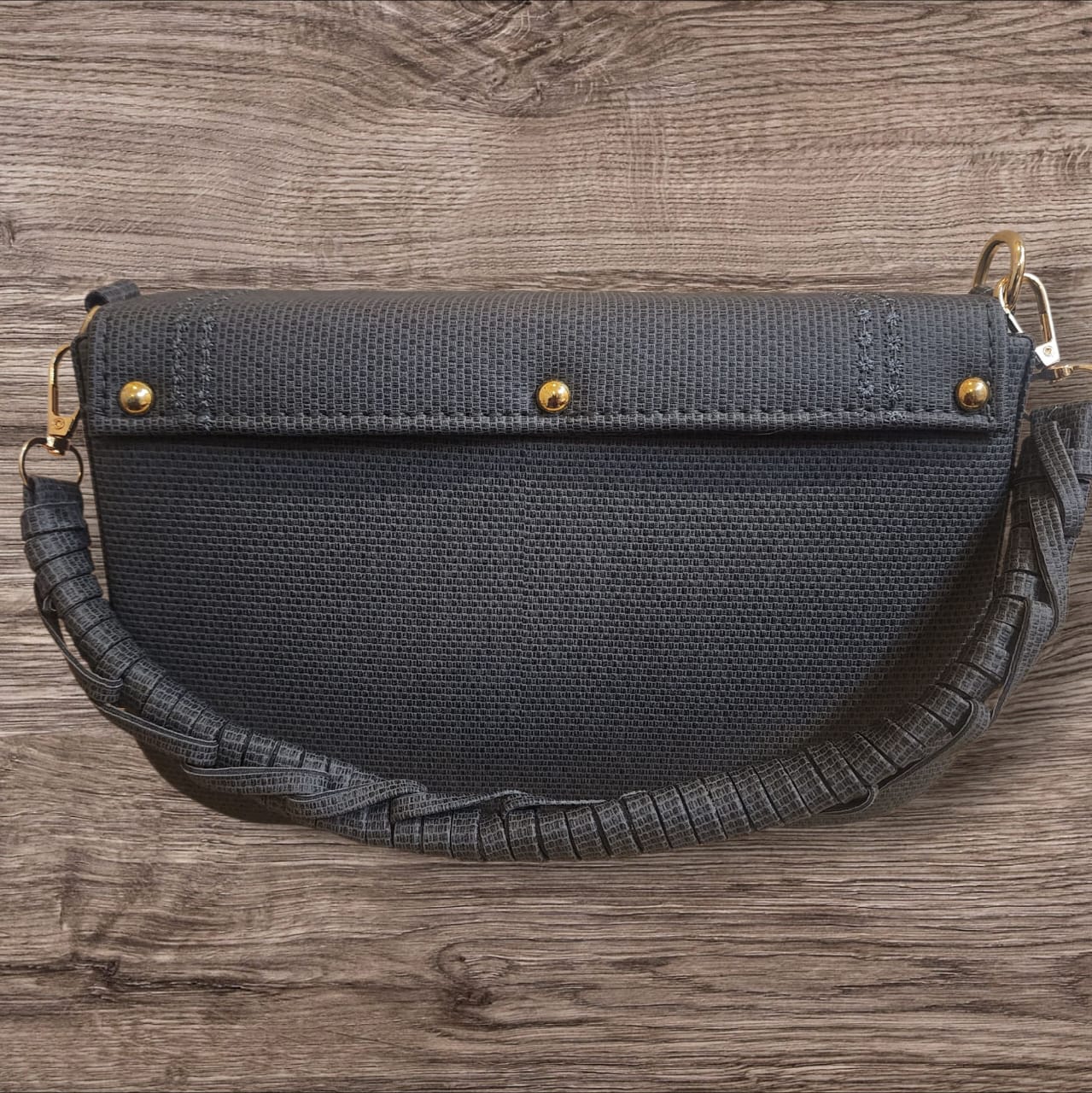 Jute Texture Handbag with rope design handle