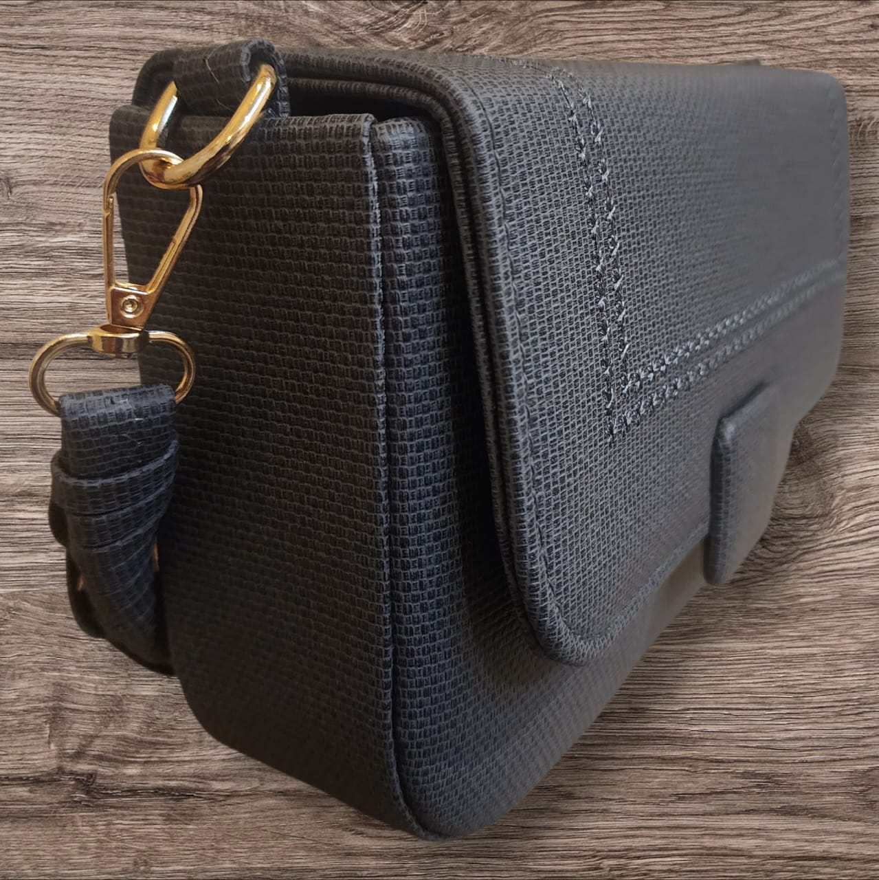 Jute Texture Handbag with rope design handle