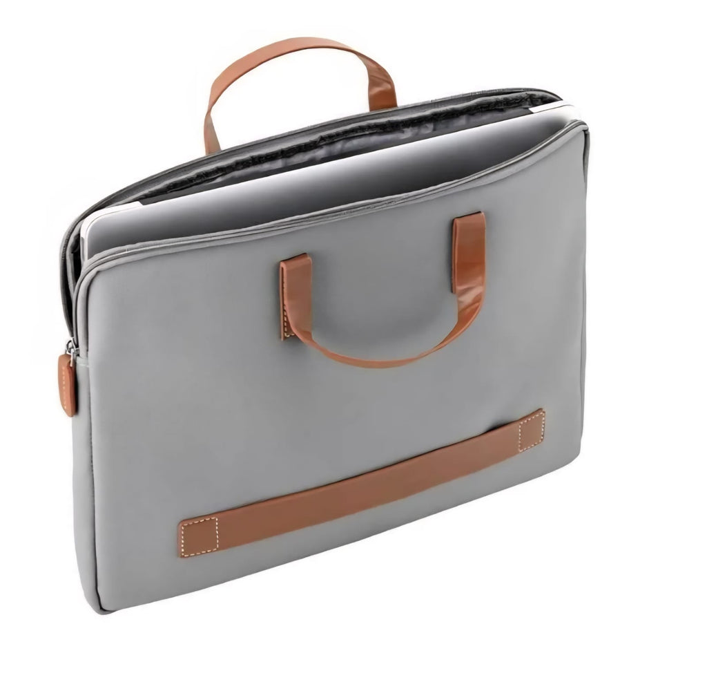 Vegan Leather Laptop Sleeve / bag in pastel Shades