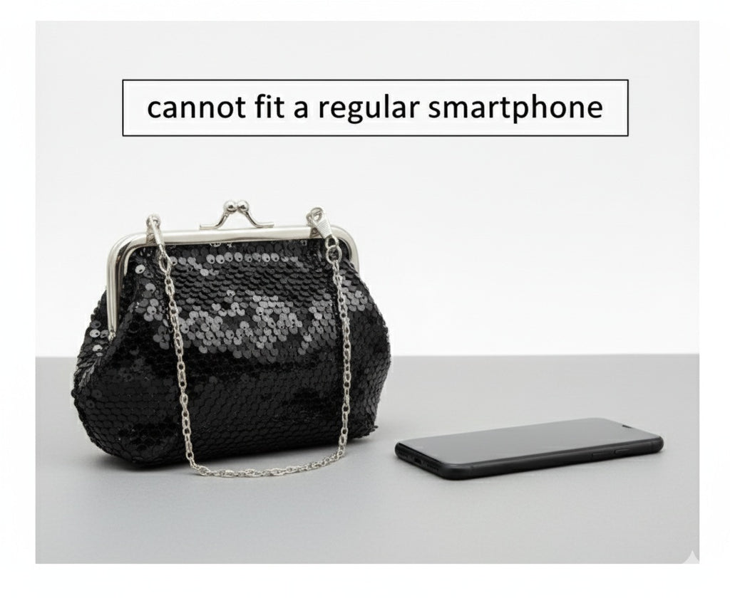 Mini Sequins Party Clutch