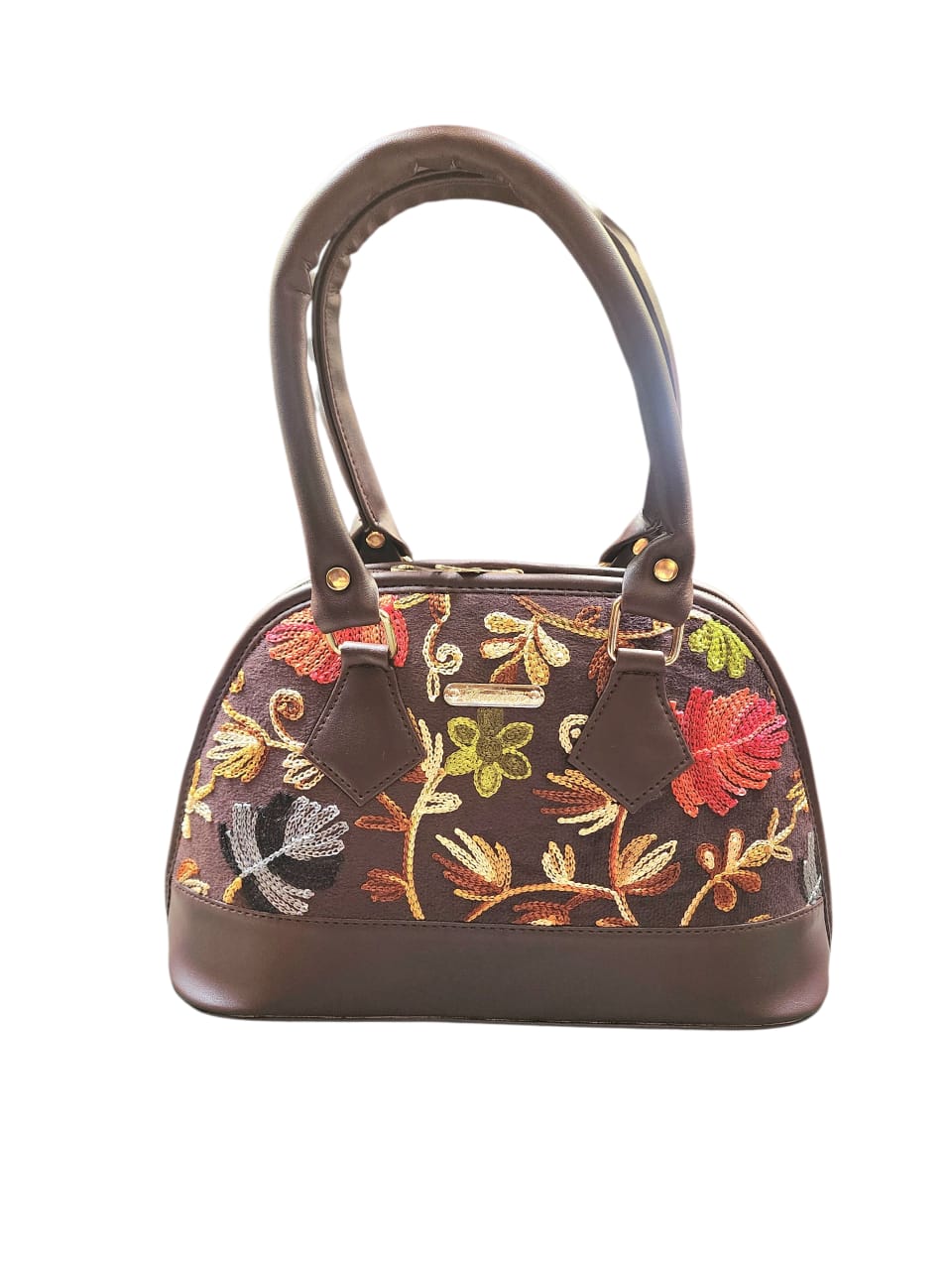 Pashmina style embroidered Satchel
