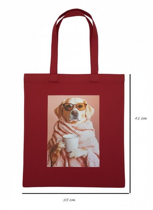 Cotton / Canvas Tote with Pet Theme