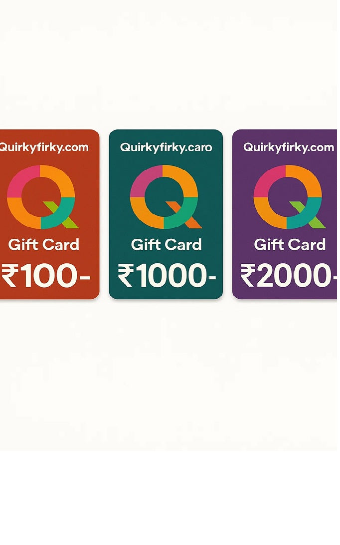 QuirkyFirky Gift card