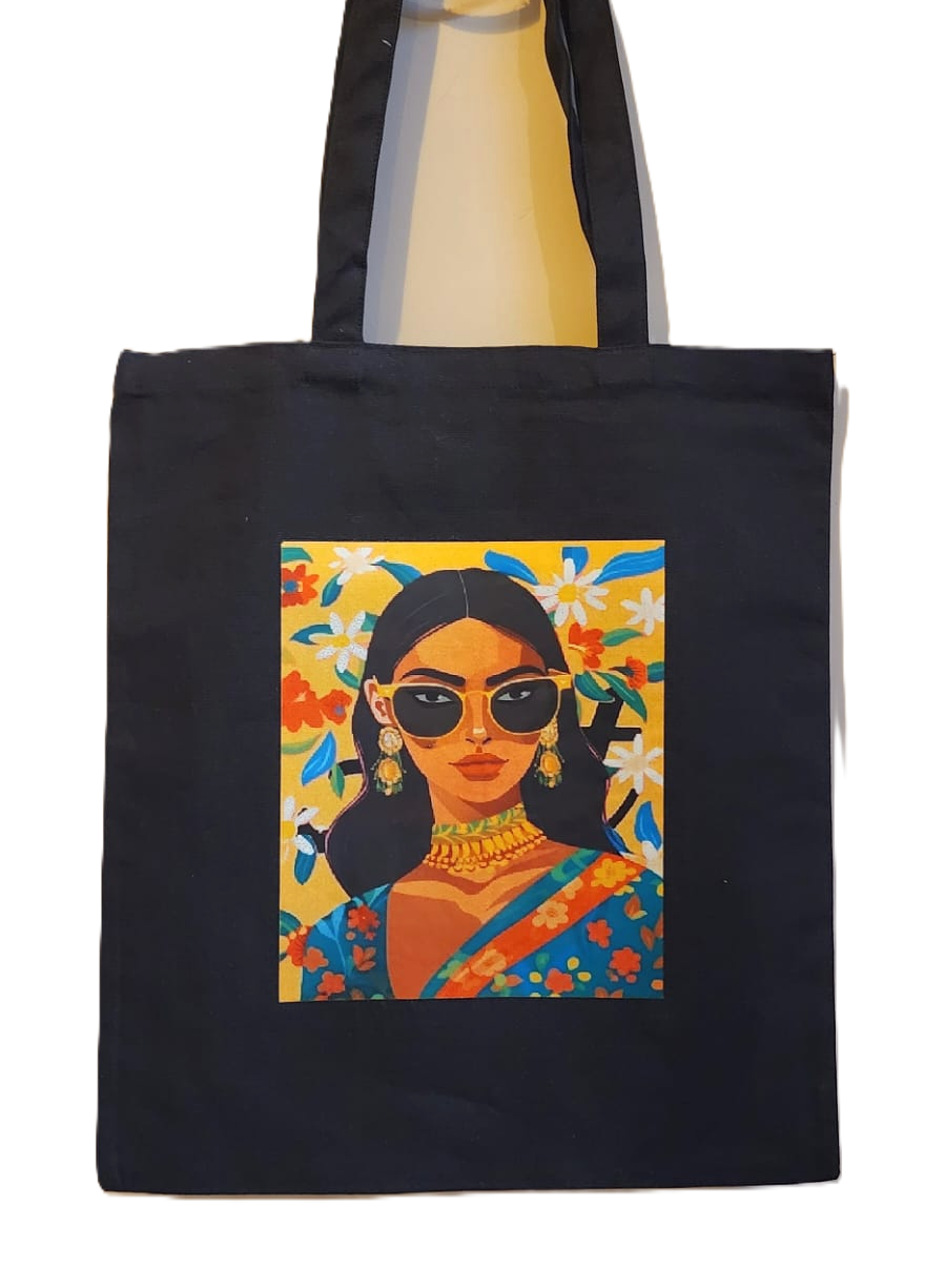 Quirky Canvas Tote Bags