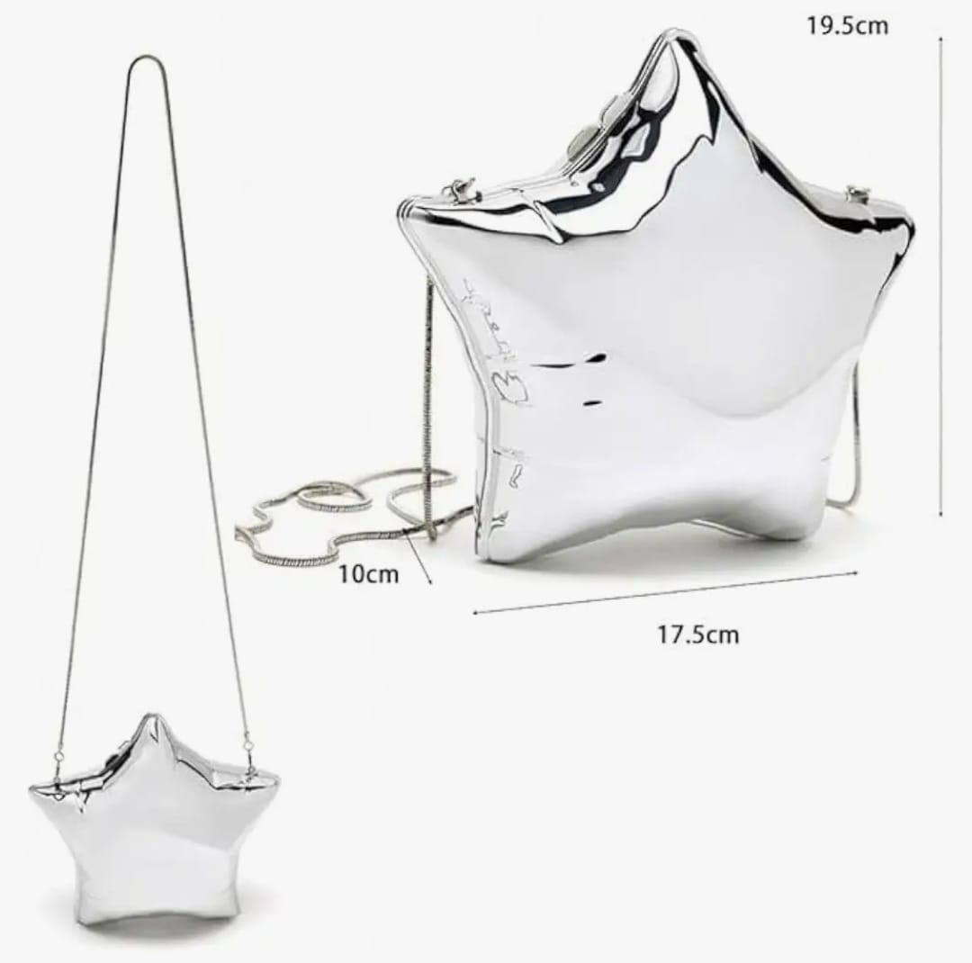 Designer Star Clutch bag