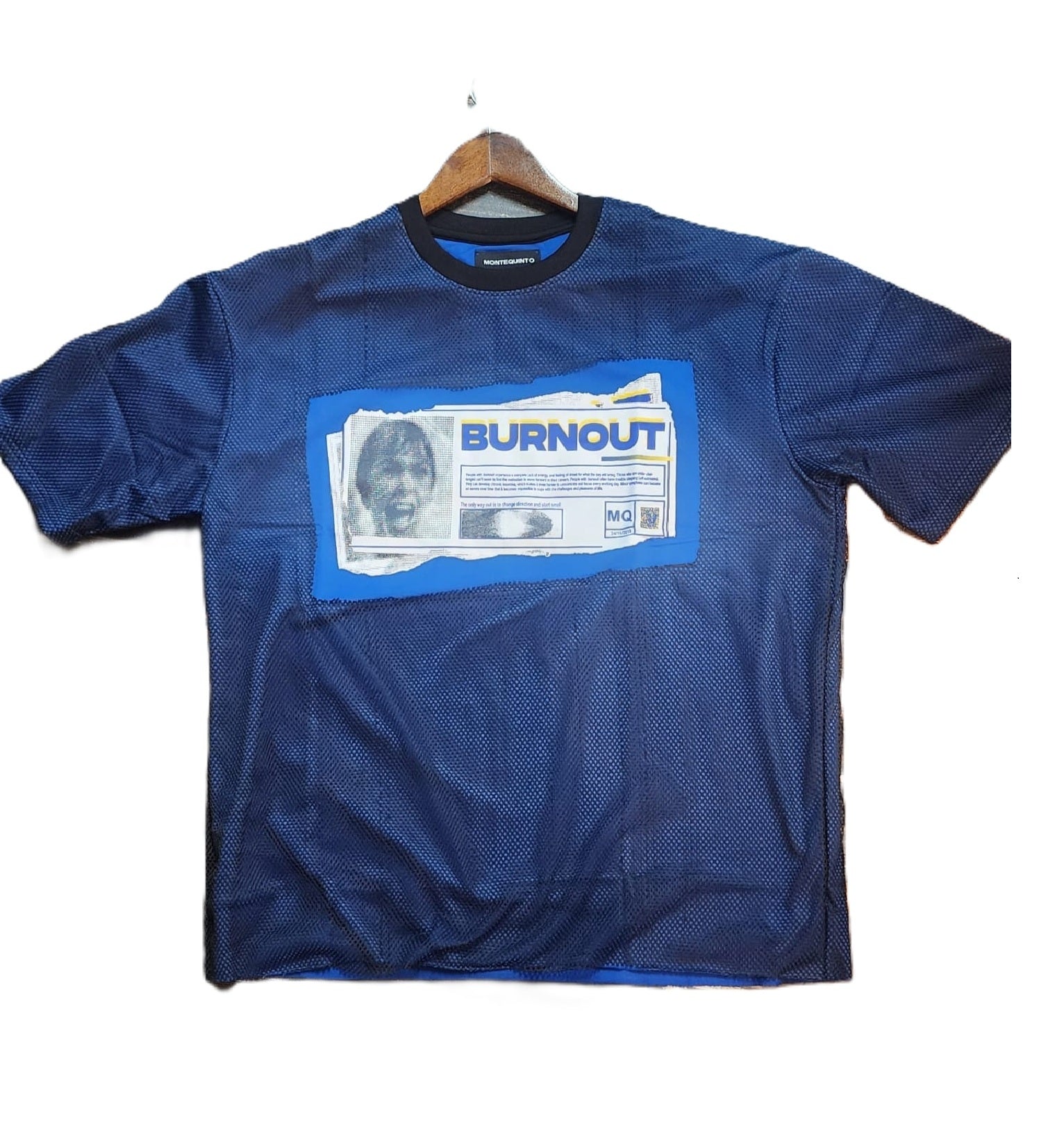 Unisex, Mesh design T-shirt