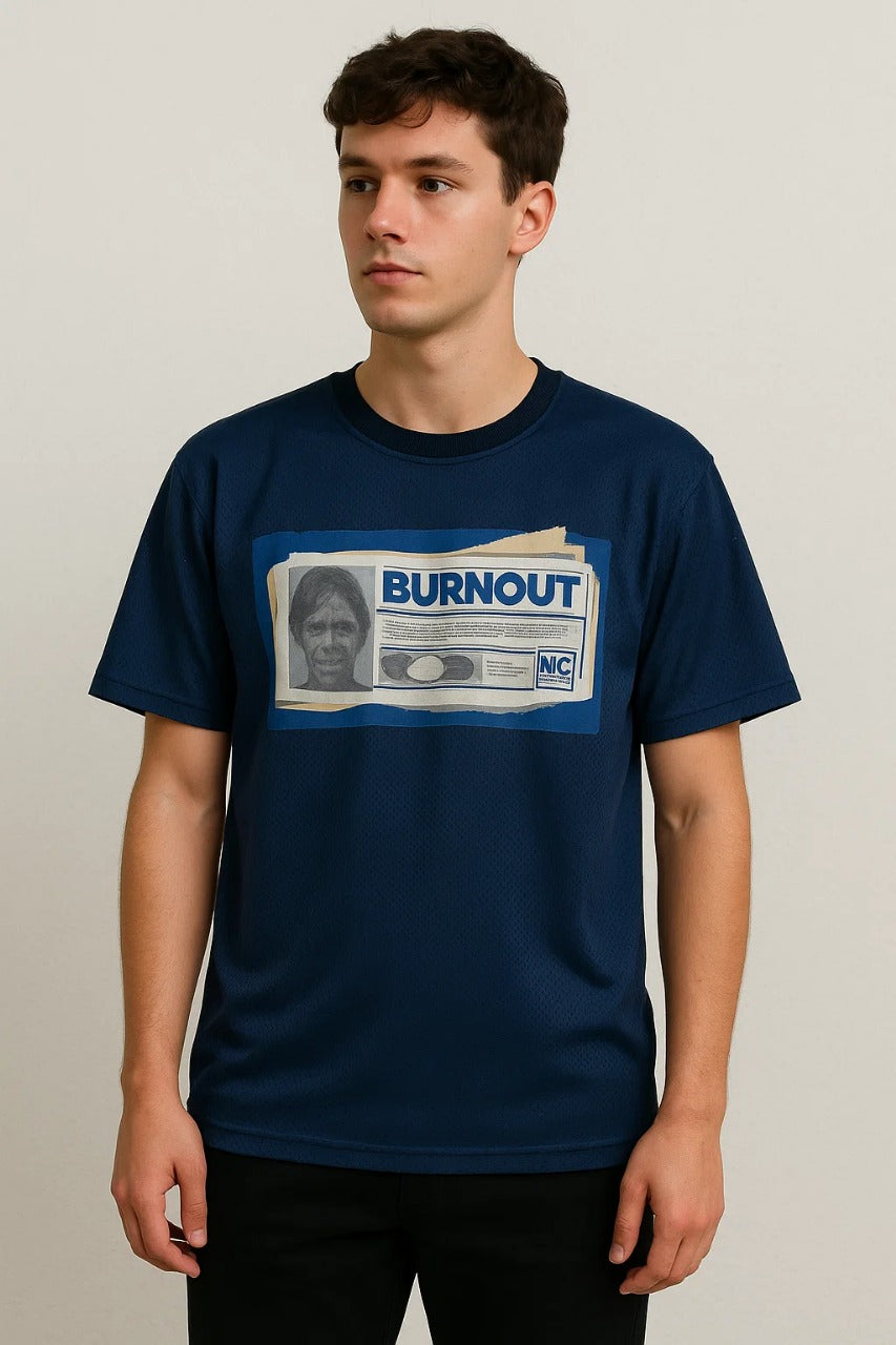 Unisex, Mesh design T-shirt