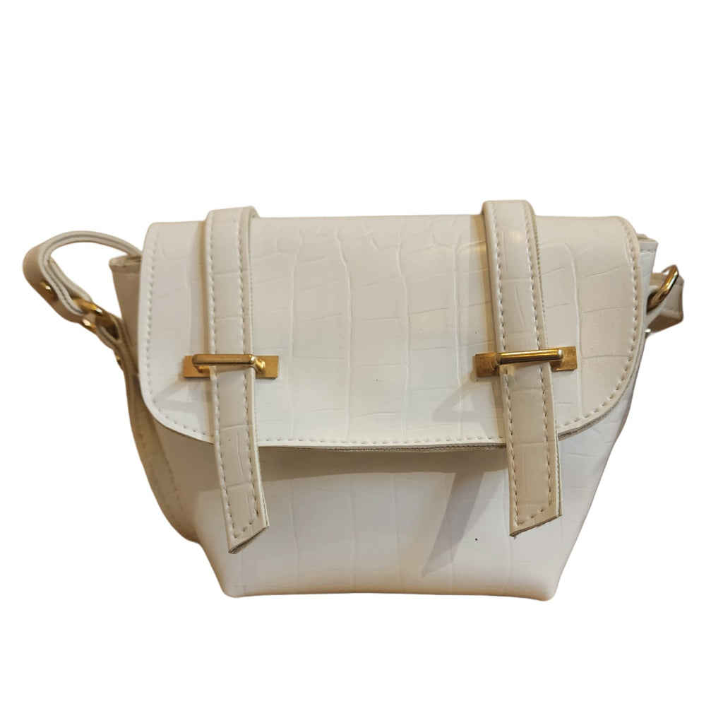 Croco vintage style Mini Sling Bag