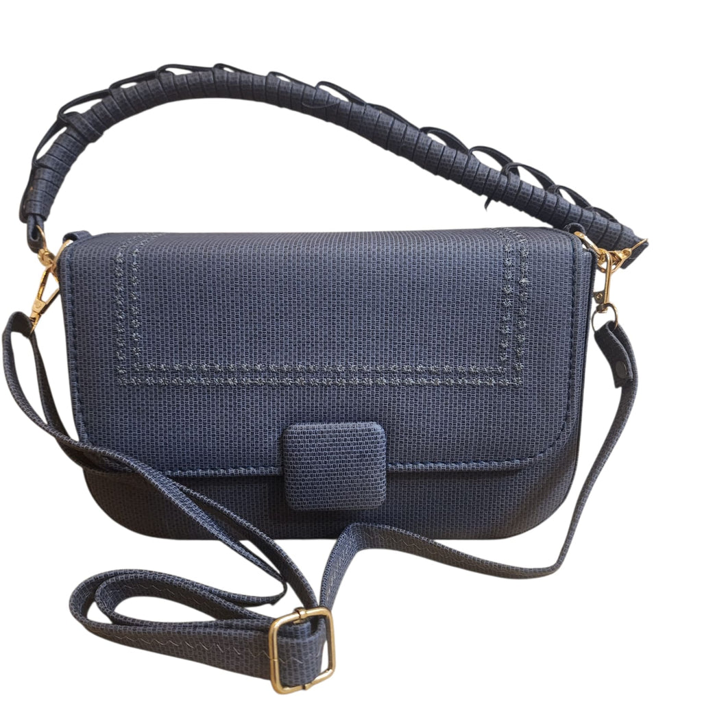 Jute Texture Handbag with rope design handle