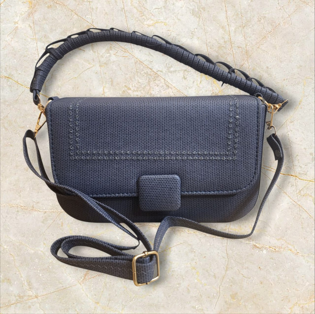 Jute Texture Handbag with rope design handle