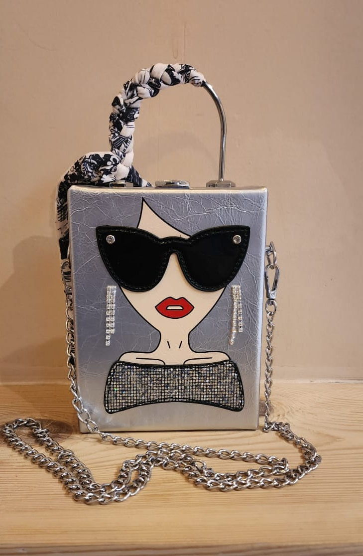 Lady Motif handbag