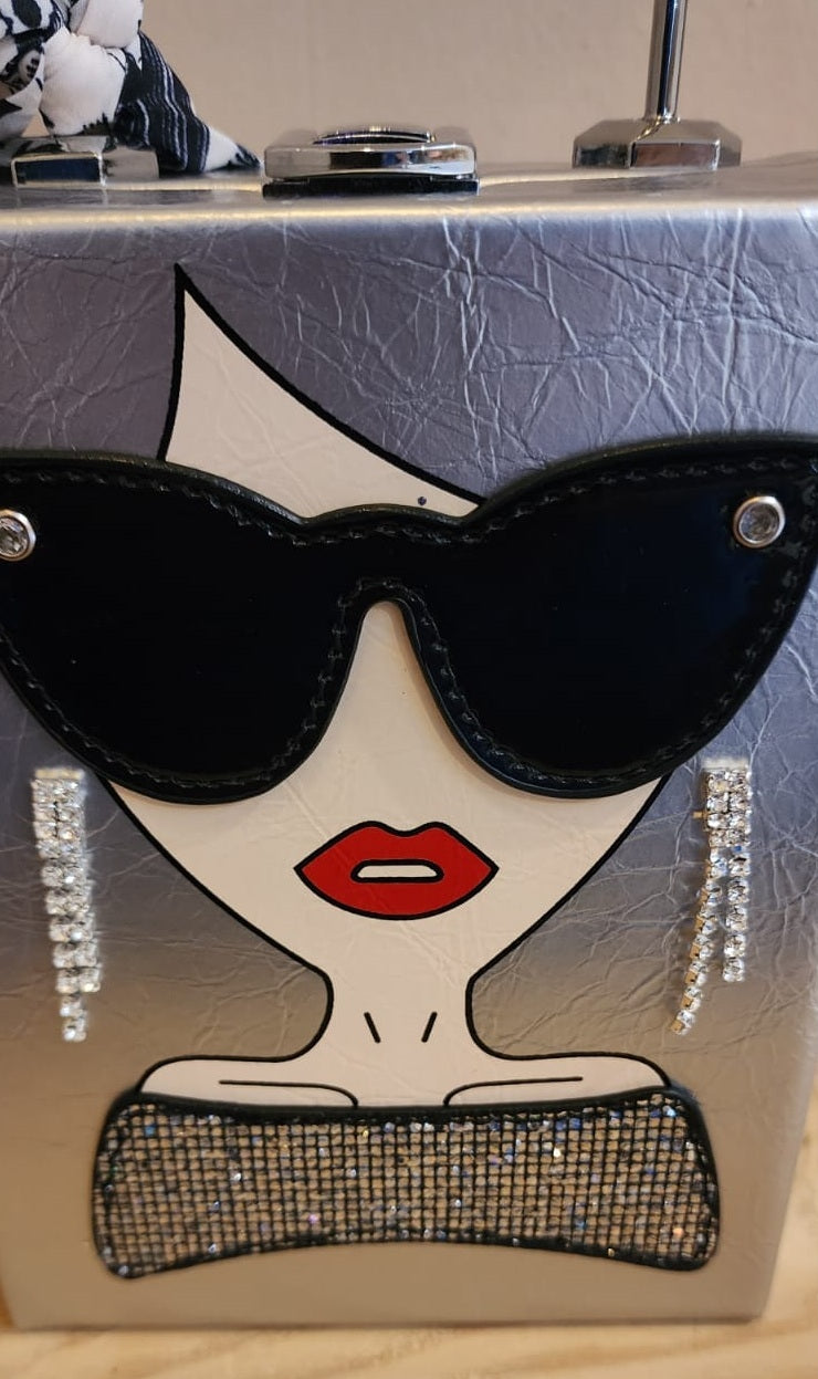 Lady Motif handbag