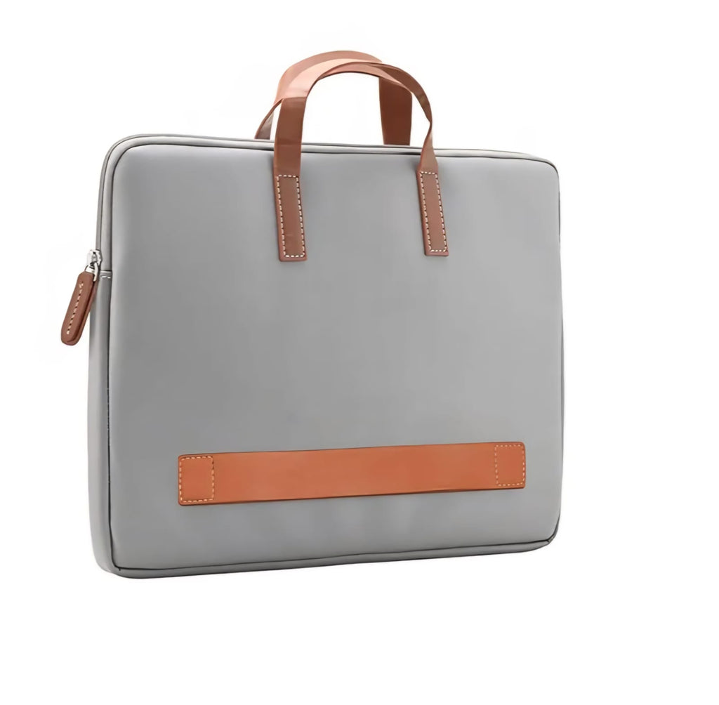Vegan Leather Laptop Sleeve / bag in pastel Shades