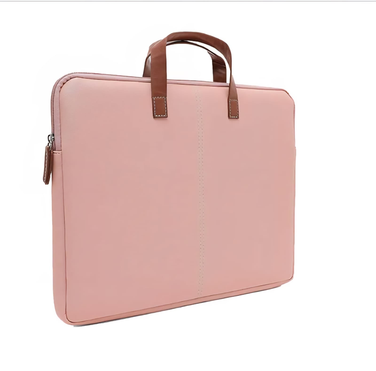 Vegan Leather Laptop Sleeve / bag in pastel Shades