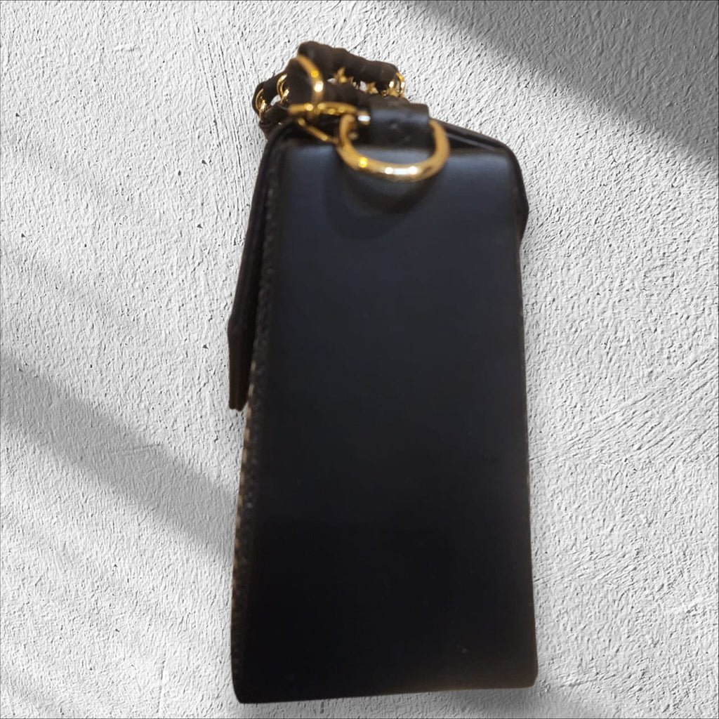 Designer Matty in Stripes with Gold Chain and accessories