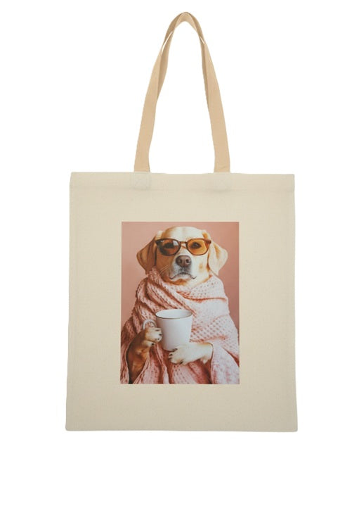 Cotton / Canvas Tote with Pet Theme
