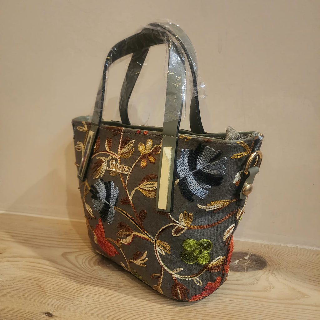 Pashmina style embroidery Bucket