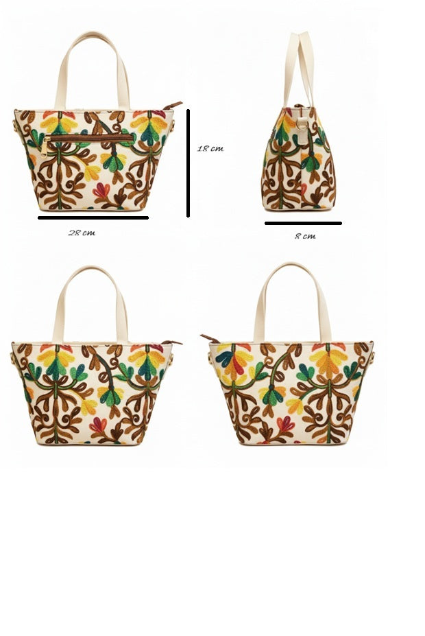 Pashmina style embroidery Bucket