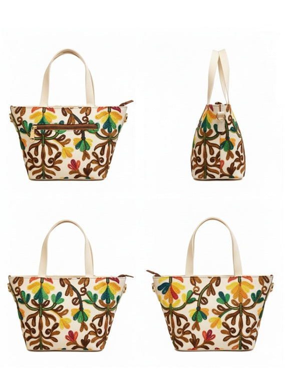 Pashmina style embroidery Bucket