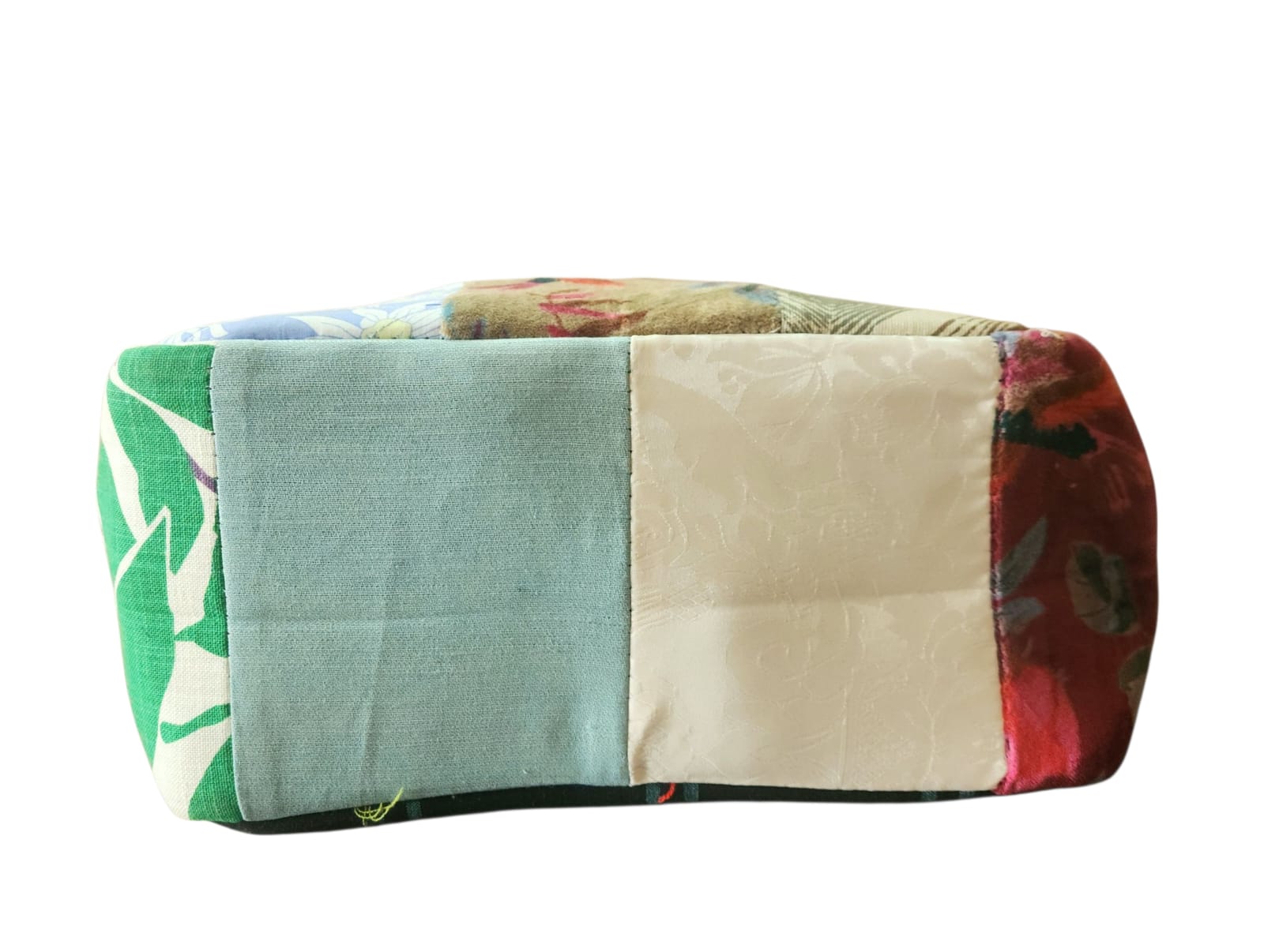 Patchwork Pattern Premium Cotton Tote