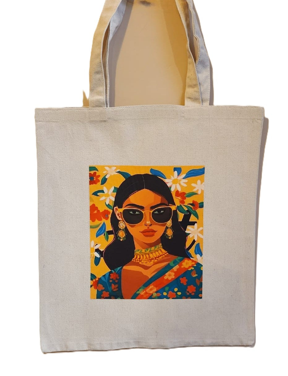 Quirky Canvas Tote Bags