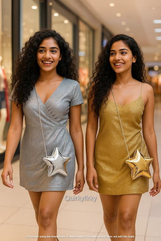 Designer Star Clutch bag