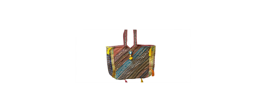 Indian Zari Tote bag